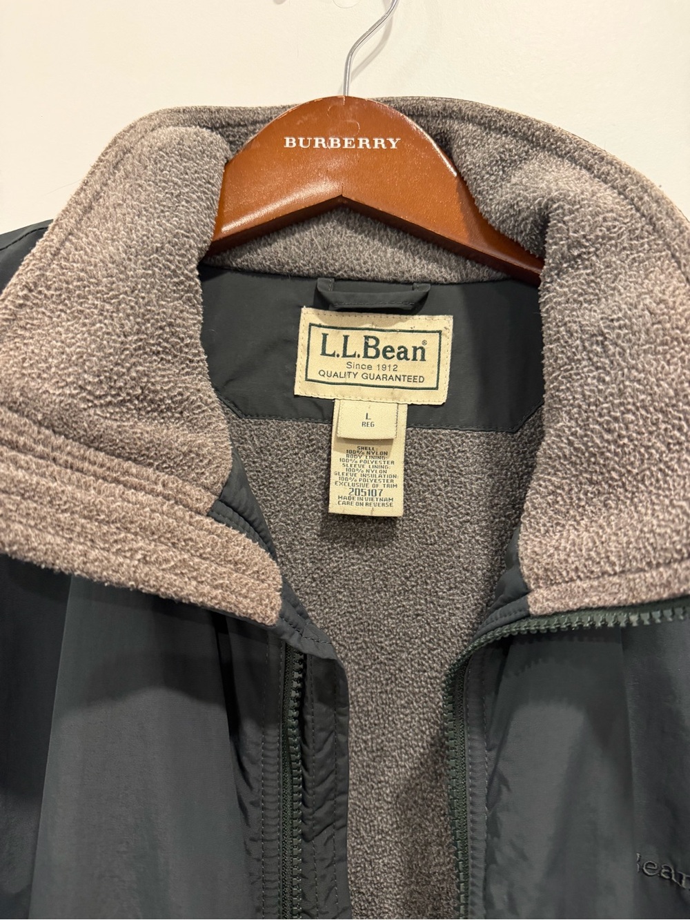 L.L. Bean warm up bomber coat - Picture 3 of 3